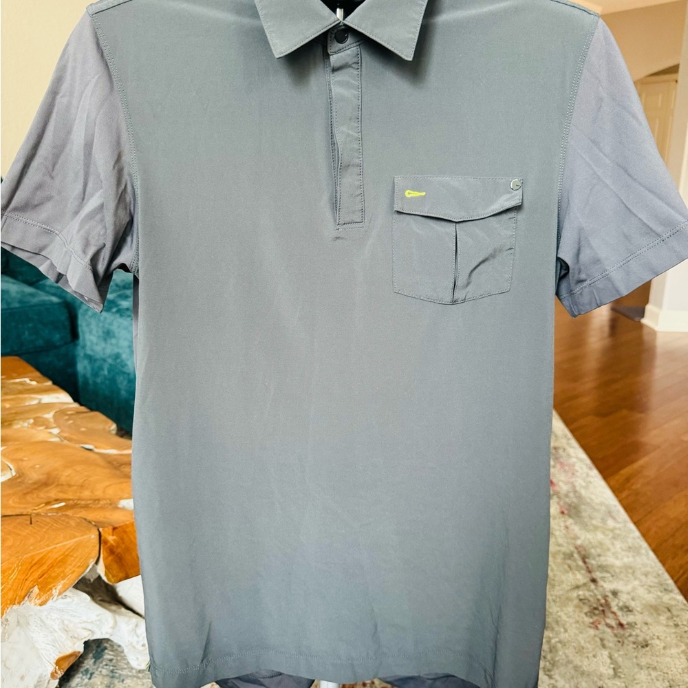 Nike Men's Gray Polo Shirt